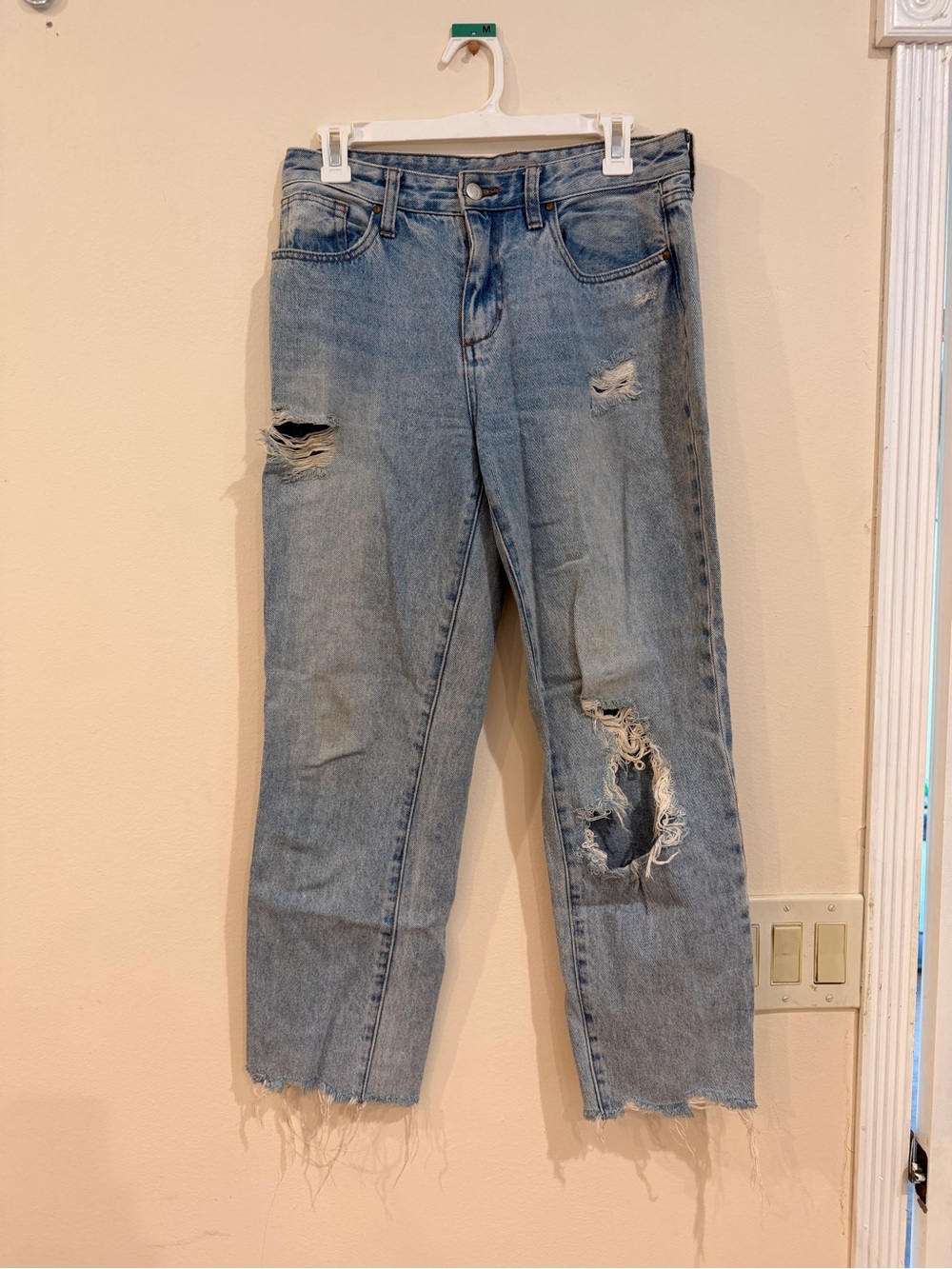 Joe’s Jeans Distressed Light Wash Jeans